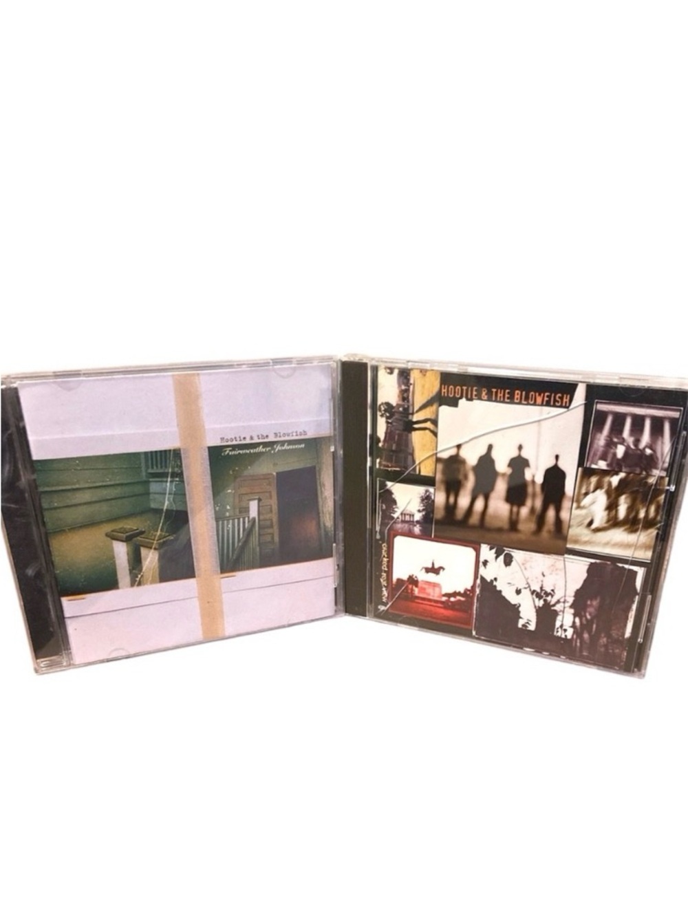 Hootie & The Blowfish CDs Cracked Rear View & Fairweather Johnson